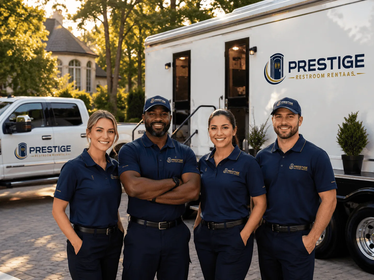 Trusted Luxury Portable Restrooms company in Alborn, MN